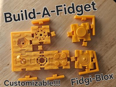 Fidgi-Blox Build A Fidget Customizable Fidget toy 