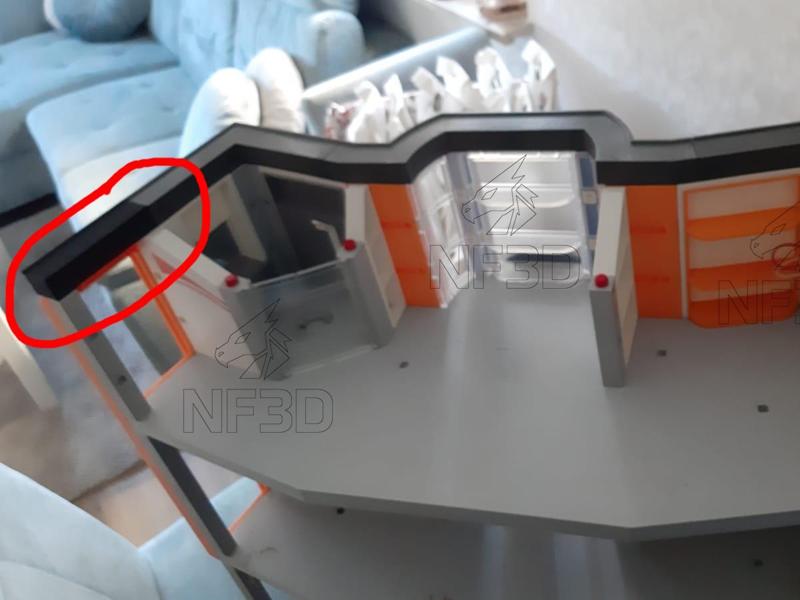 Roof element PLAYMOBIL CityLife 70190 Hospital