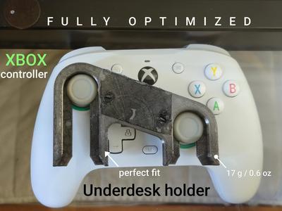 Underdesk XBox Controller Holder - perfect fit