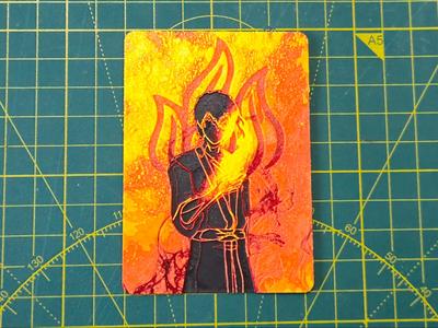 MTG Commander Deck Box inlay Zuko HueForge