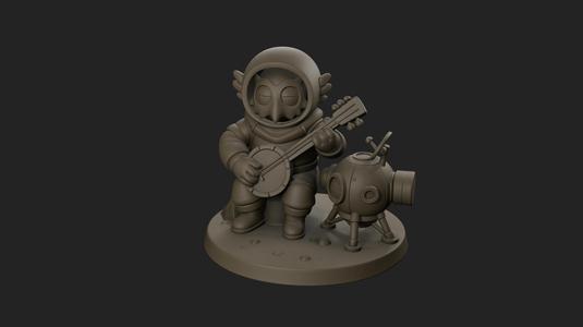 Inscryption - Leshy Fan Art Figure (One-Piece 3D Print)