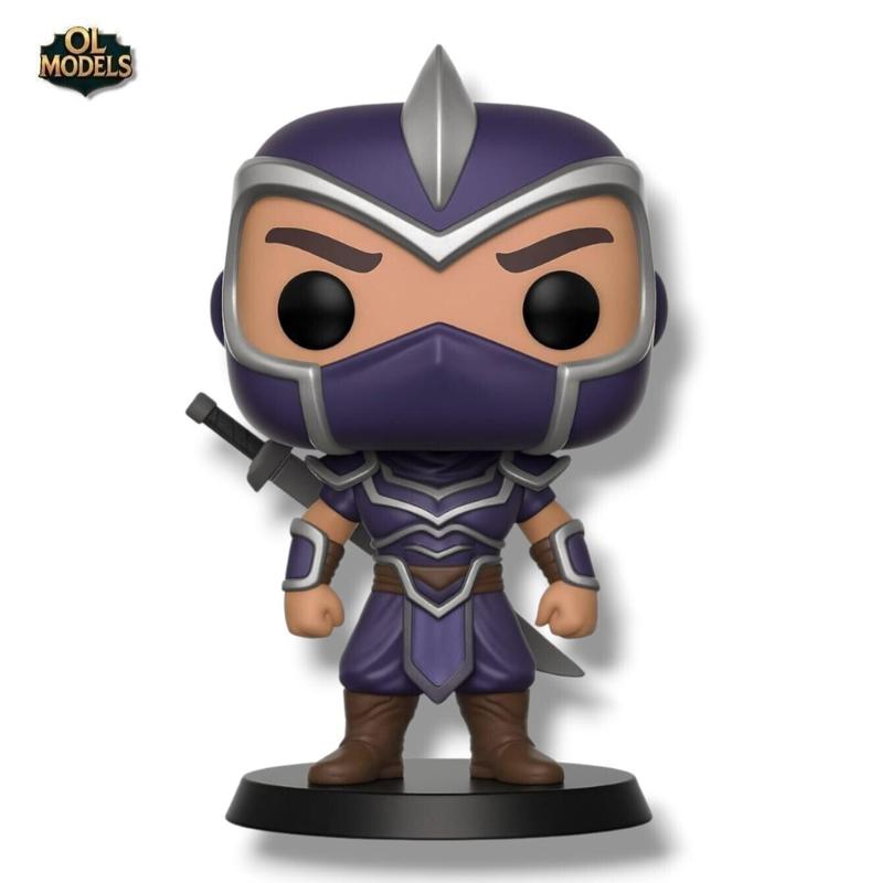 Shen Chibi Figure League of Legends 3D Model