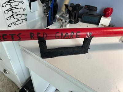 Estes model rocket stand