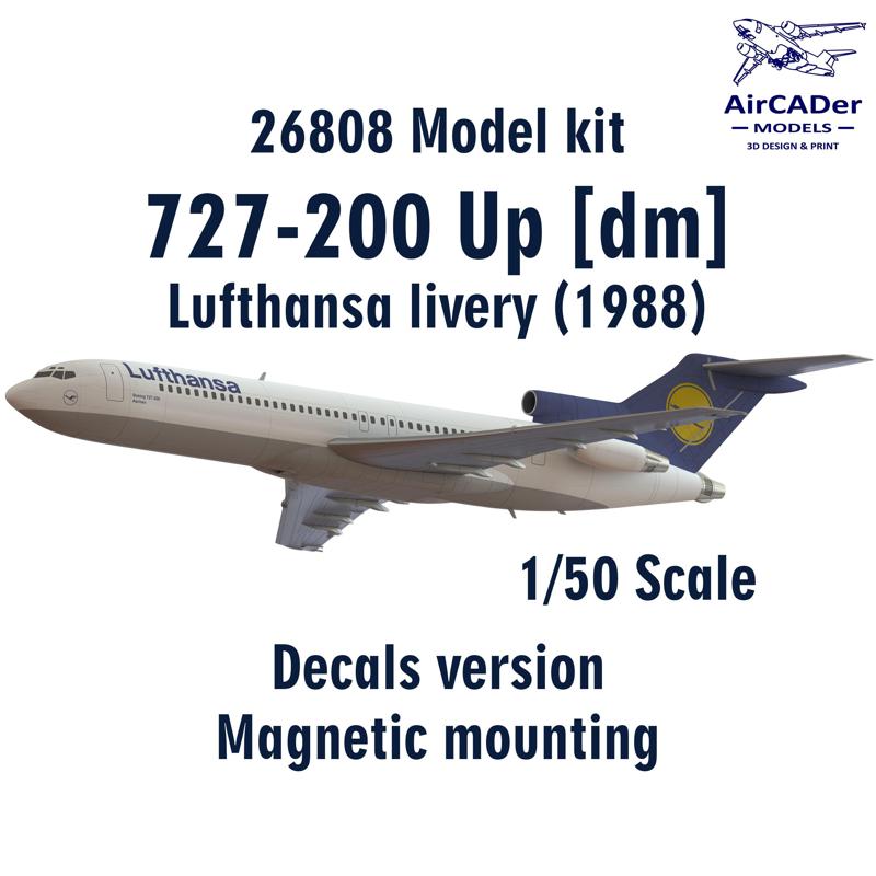 26808 Model kit 727-200 Up scale 1/50