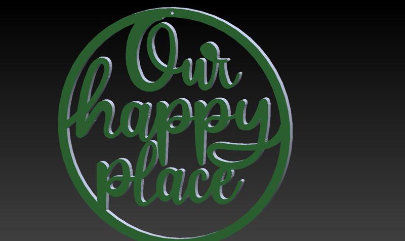 Our Happy Place 2D Sing Art