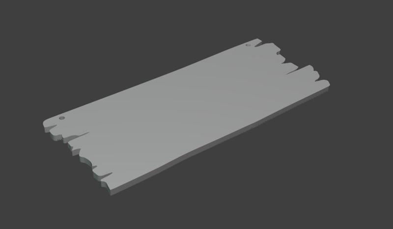 Blank Wood Style Sign