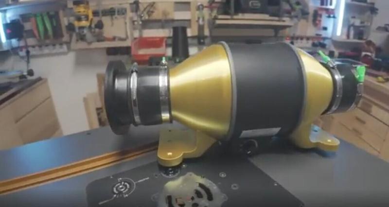 👉 Venturi funnel for booster - optimized for workshop vacuum cleaners with cyclone & 100 mm system