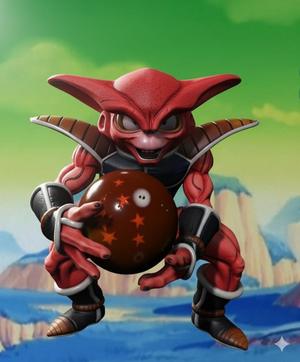 frog soldier freezer, fan art dragon ball z