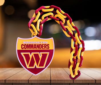 WASHINGTON COMMANDERS NFL SHIELD CHAIN