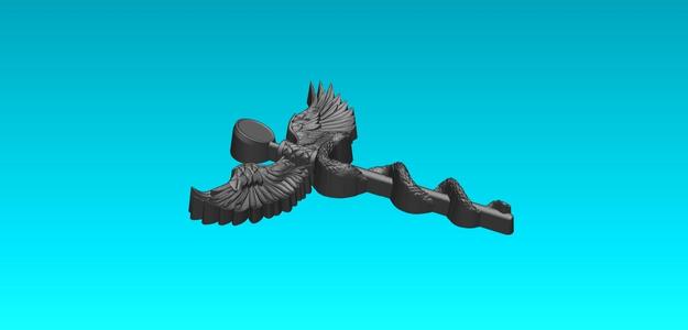 Caduceus Odontologico Pin - Medicinal