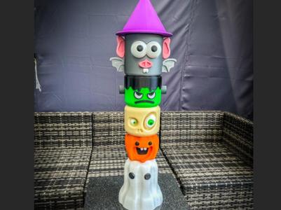 Halloween Marterpfahl Ghost Pumpkin Torture Stake