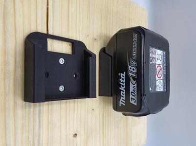 Makita Battery Holder Wall Mount Protection