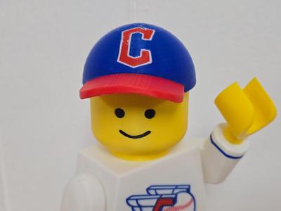 Brick Man Cleveland Guardians Hat