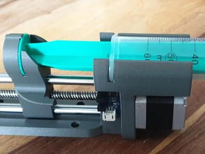 Syringe pump for NEMA17 and DicoNEX syringe 60ml