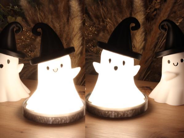 Ghosts with Light / LED tealight ghost