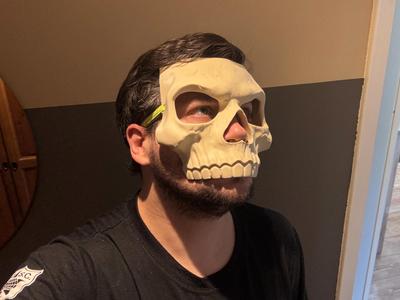 Creepy Skull Mask - Halloween