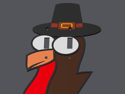Thanksgiving Turkey Light Switch Cover