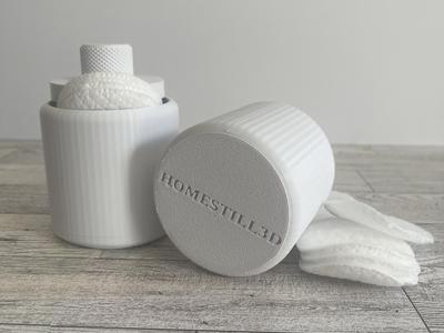 HOMESTILL3D Minimalist Storage Jar w. Lid 3PC