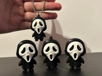 Mini Ghostface - No AMS - Halloween toy/keychain