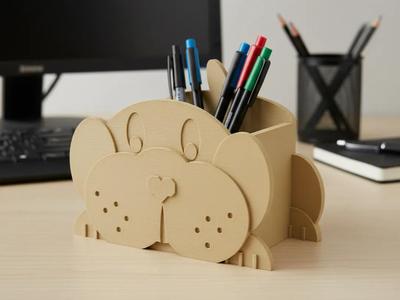 Cute Dog Pen Holder By Kumy