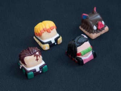 Demon Slayer Artisan Keycap Set