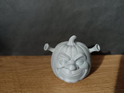 Shrek pumpkin