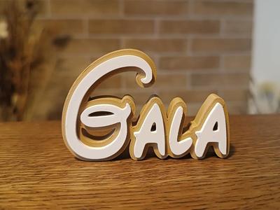 Disney Name Sign Gala Kid Room Wall Decor Tag 