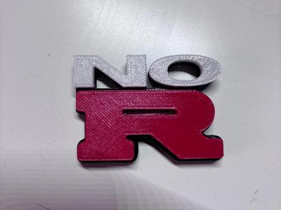 Nissan Skyline NO R Logo