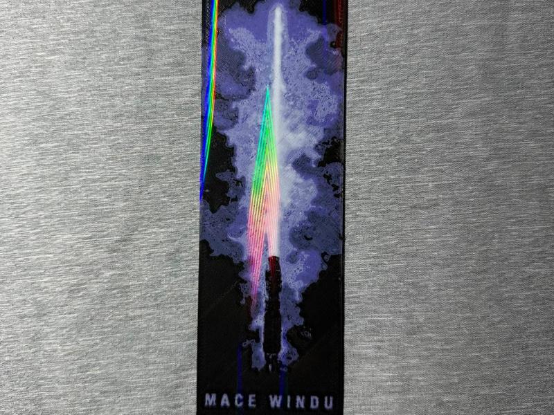 Mace Windu Light Saber Bookmark - Flatforge