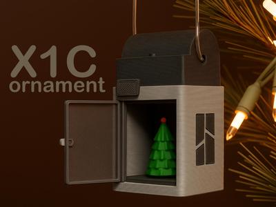 bambu lab printer ornament