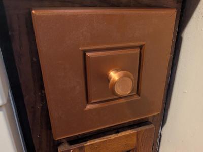 Replacement Drawer Face With Knob