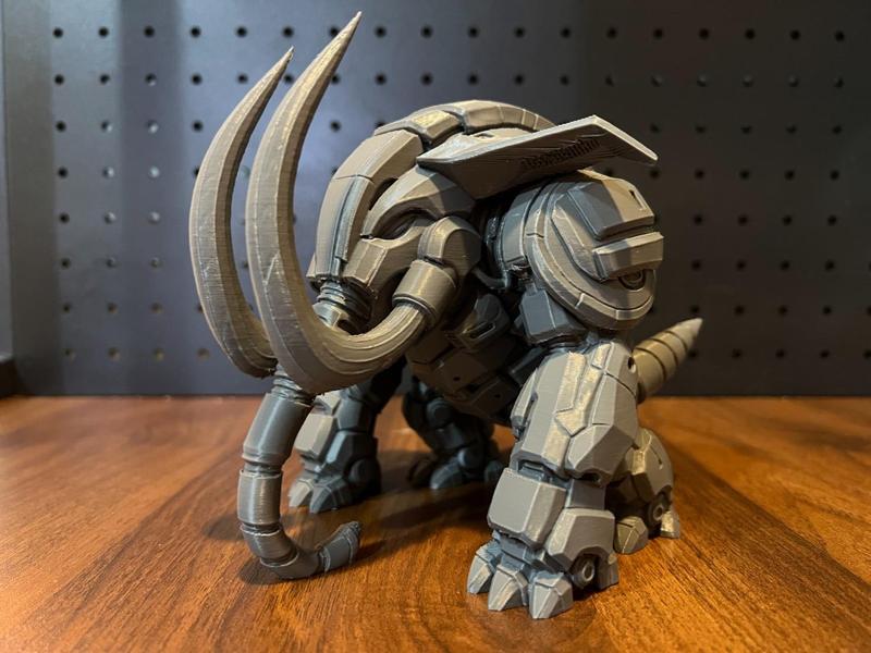 Mecha Pokemon Series — Ironclad Donphan Statue