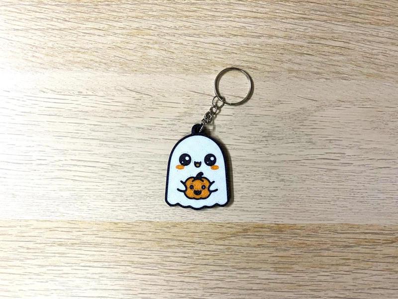 ghost keychain