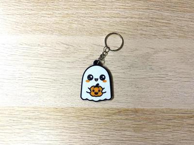ghost keychain