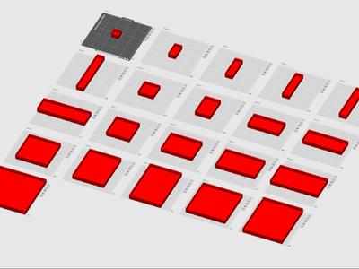Gridfinity bin library H18.4mm