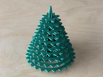 Cycling inspired christmas tree