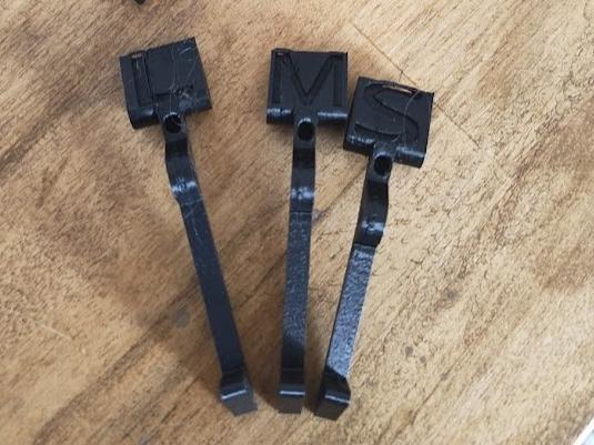 LGB Old Coupler 4 Lengths Dual Material