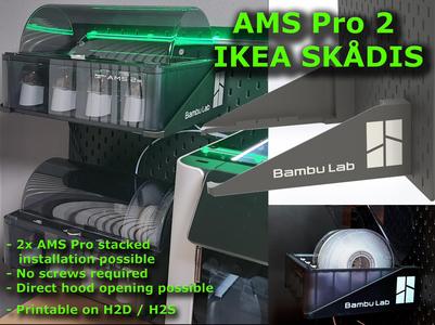 Stable AMS 2 Pro Ikea Skadis mount