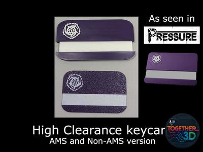 High clearance keycard from Pressure (Roblox)