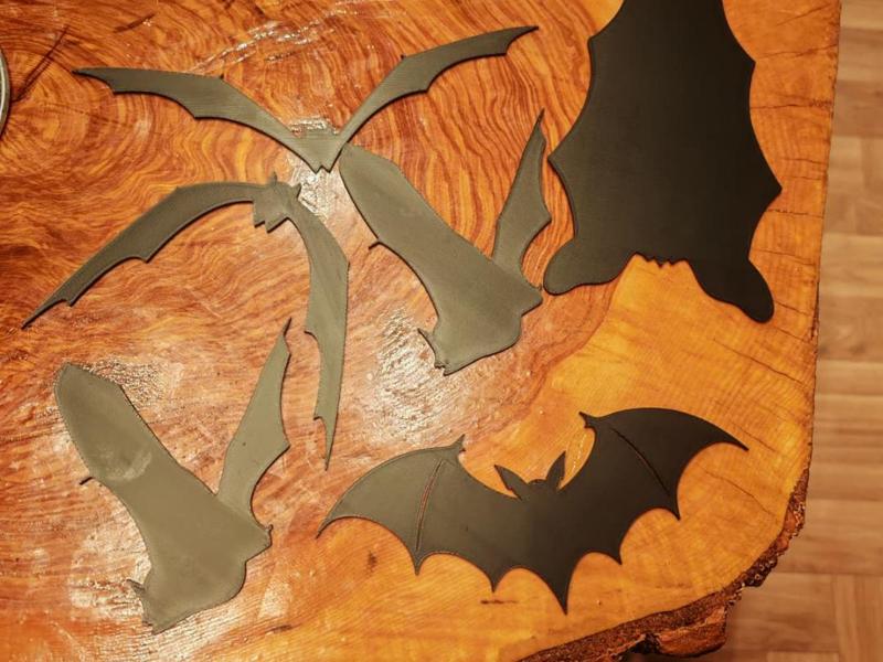 Bat Decoration Halloween  Window/Wall Silhouette
