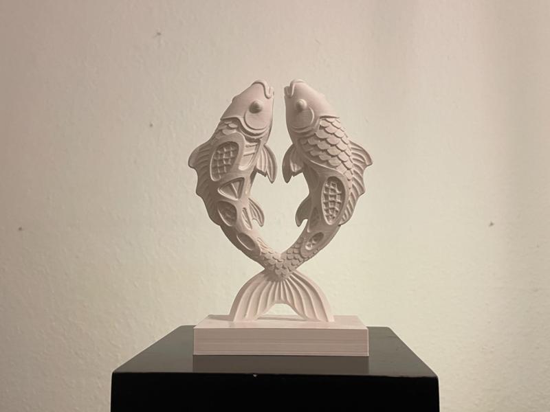 Fish, Hexa Sculpture