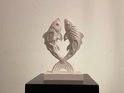 Fish, Hexa Sculpture