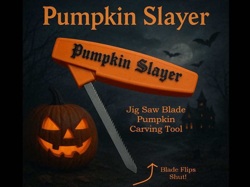 Pumpkin Slayer (Jig Saw Blade Handle)