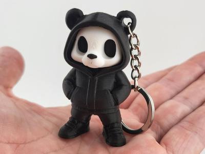 Street Panda Keychain halloween Gadgets horror