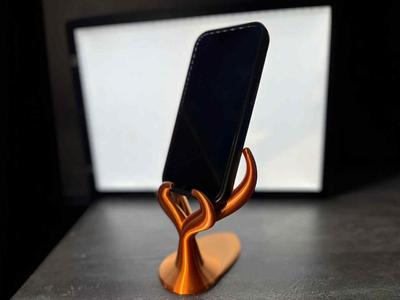 Sculptural Phone Stand