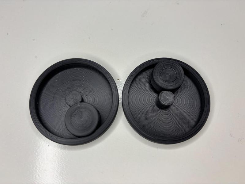 Spinning Circle Fidget Toy - Print in Place