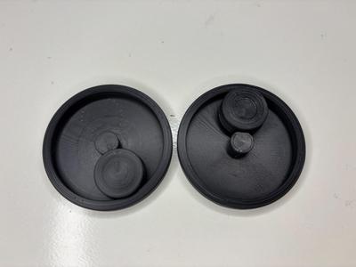 Spinning Circle Fidget Toy - Print in Place