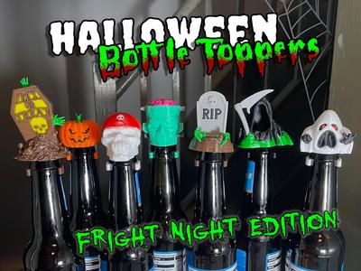 Halloween Bottle Toppers – Fright Night Edition 