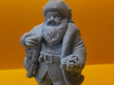 Christmas santa claus figurine