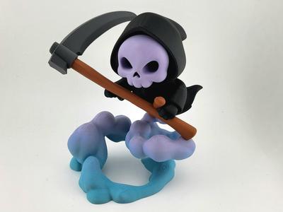 Grim Reaper Cloud Rider Halloween horror toy